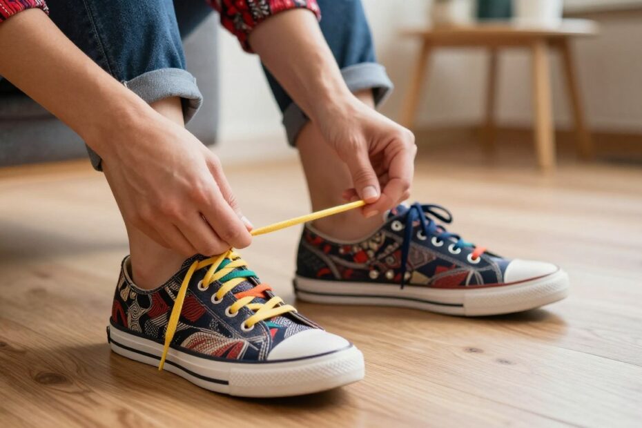 Jak fajnie zawiązać buty