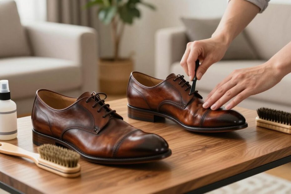 Jak odnowić skórzane buty domowe sposoby