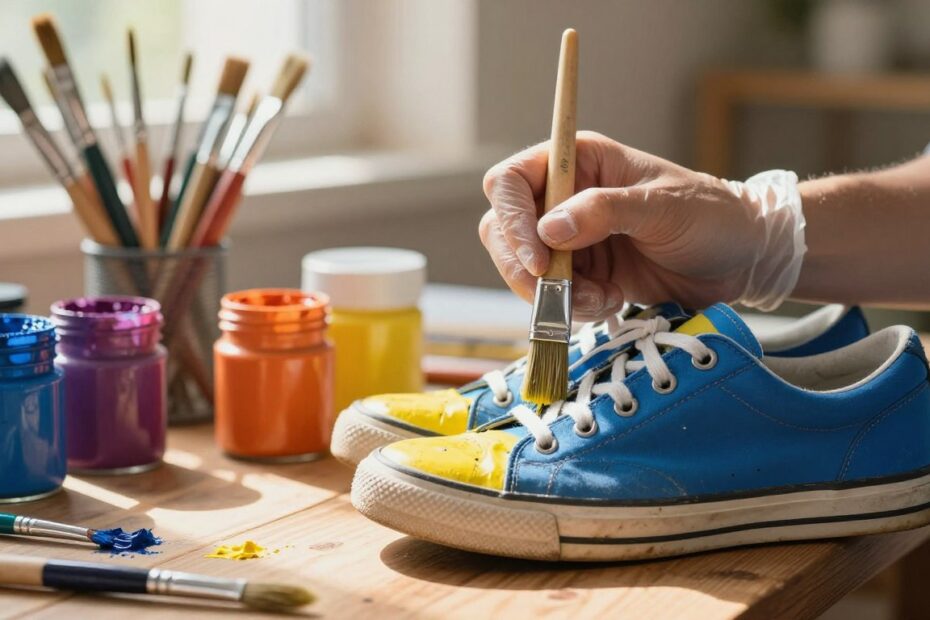 Jak pomalować buty