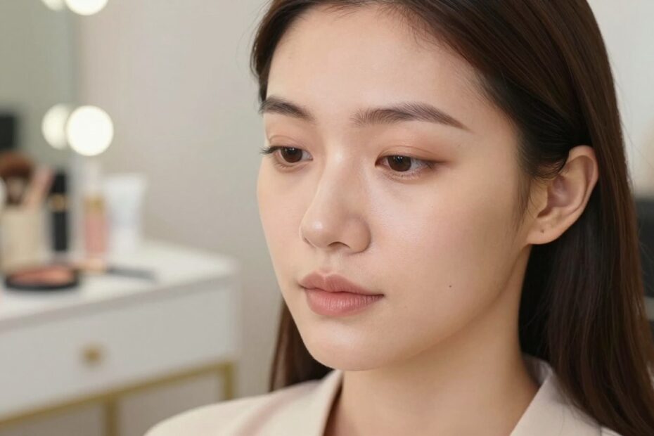 Jak zmniejszyć nos makijażem